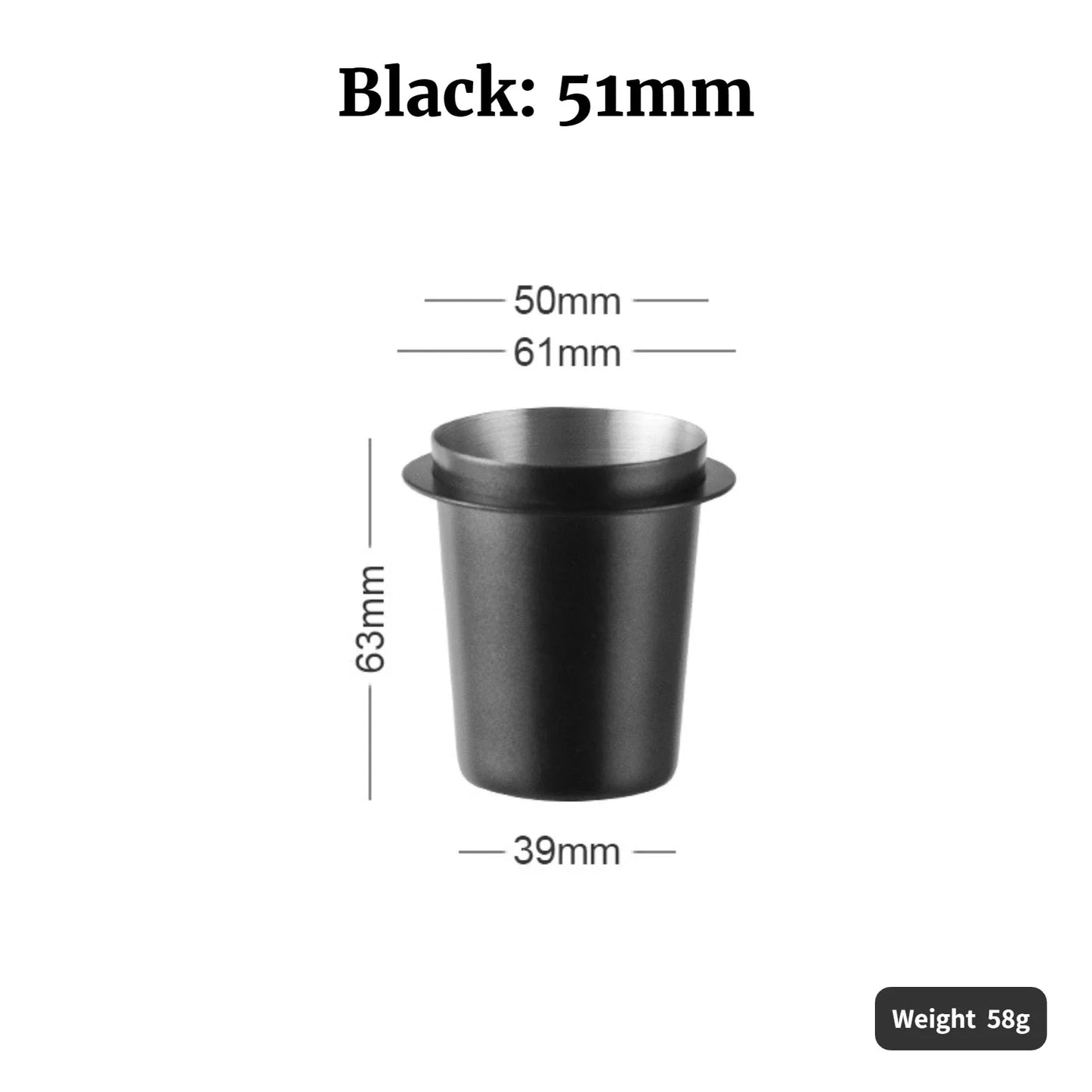 Stainless Steel Espresso Coffee Tamper & Distributor – Powder Leveler with WDT Stirring Tool for Barista & Café Accessories