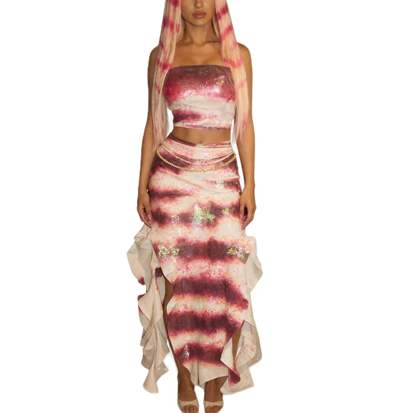 Shark Tale Costume for Adults - Oscar & Lola Couple Halloween Fish Cosplay Outfit