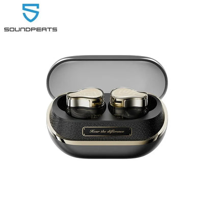 SoundPEATS H3 Hybrid 3-Driver Wireless Earbuds — Bluetooth 5.4, 55dB Adaptive ANC, LDAC & aptX Hi-Res Audio, 6-Mic CVC8