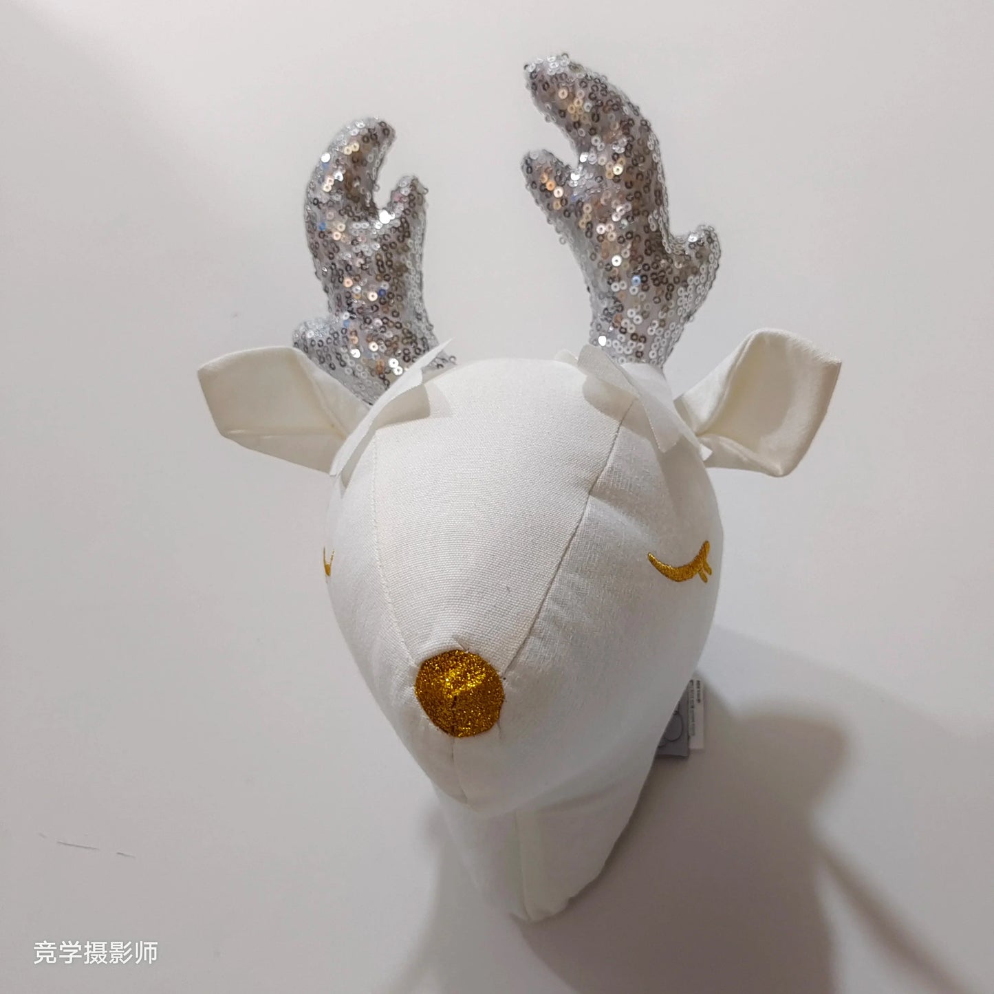 Handmade 3D Felt Animal Heads — Elephant & Swan Wall Hanging Decor for Nursery & Kids’ Bedroom