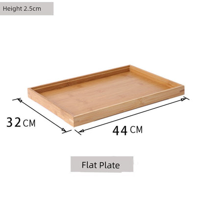Rectangular Bamboo Tray – Household, Restaurant & Hotel Satchel Serving Tray
