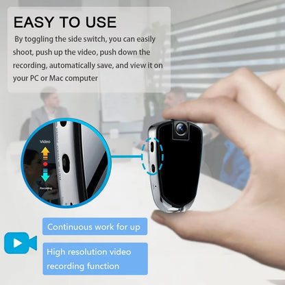 Mini 1080P Voice Recorder Camera – Compact Digital DV Subminiature Video Recorder