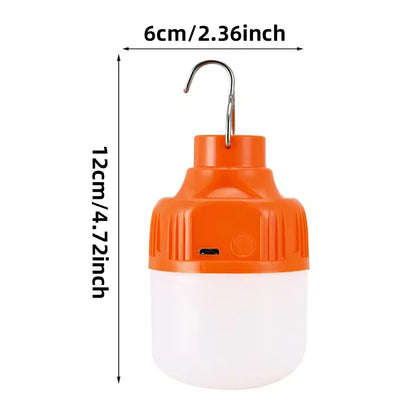 Portable USB Rechargeable LED Pendant Light – High Brightness Waterproof Outdoor Camping, Fishing & Emergency Lamp
