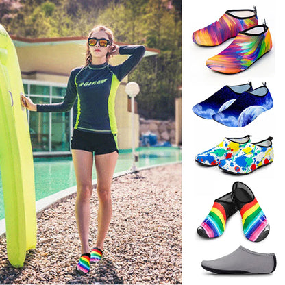 Unisex Water Shoes for Swimming, Diving & Beach – Non-Slip Aqua Socks & Seaside Sandals for Men & Women