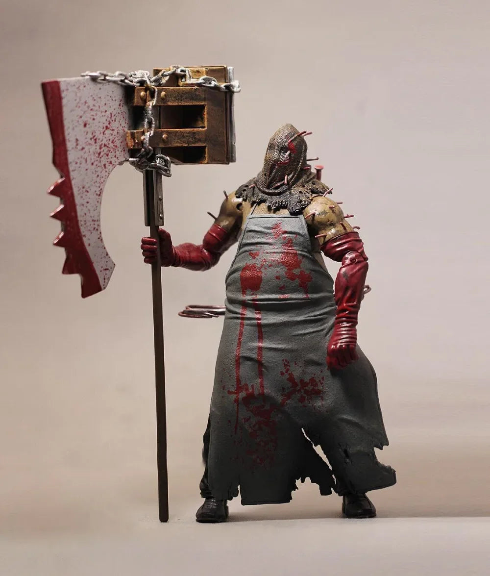 NECA Chris Redfield & HUNK Action Figure – Biohazard Zombie Executioner Majini Collectible Toy Gift for Halloween