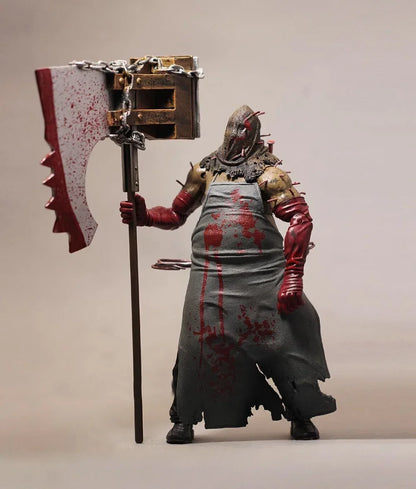 NECA Chris Redfield & HUNK Action Figure – Biohazard Zombie Executioner Majini Collectible Toy Gift for Halloween