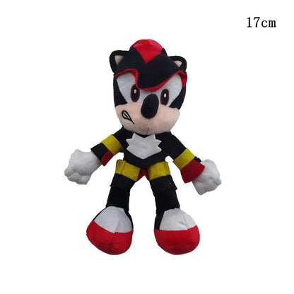 Super Sonic Hedgehog Plush Dolls — Shadow, Amy Rose, Knuckles, Tails Anime Stuffed Toy Gift for Kids
