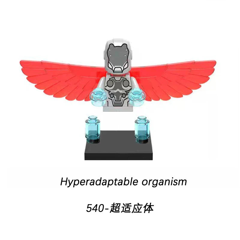 Marvel Superhero Mini Building Blocks – Captain America & Joker Two-Faced Man Movie Toy for Kids