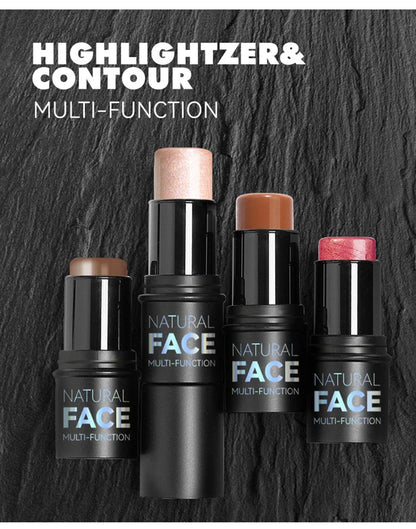 Face Pearl Stone Highlighter Stick – Long-Lasting Contour & Brightening Cheek Illuminator Makeup