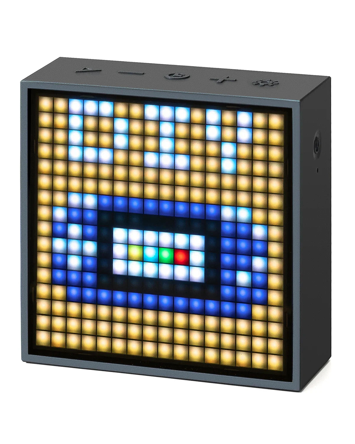 Divoom Timebox Evo Bluetooth Speaker with LED Pixel Display – Smart Alarm Clock & Programmable Art Screen | Wireless Portable Speaker, Unique Gift Night Light Decor