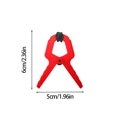DIY Model Clamp Tool with Silicone Anti-Slip Pad – Seamless Fixing Clip for Model Making, Woodworking & Metal Craft Accessories