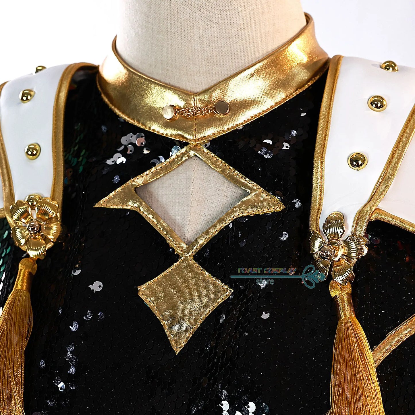 Zoey Rumi Mira Demon Hunters Cosplay Costume (HUNTR X Kpop) — Halloween/Stage Wig & Uniform