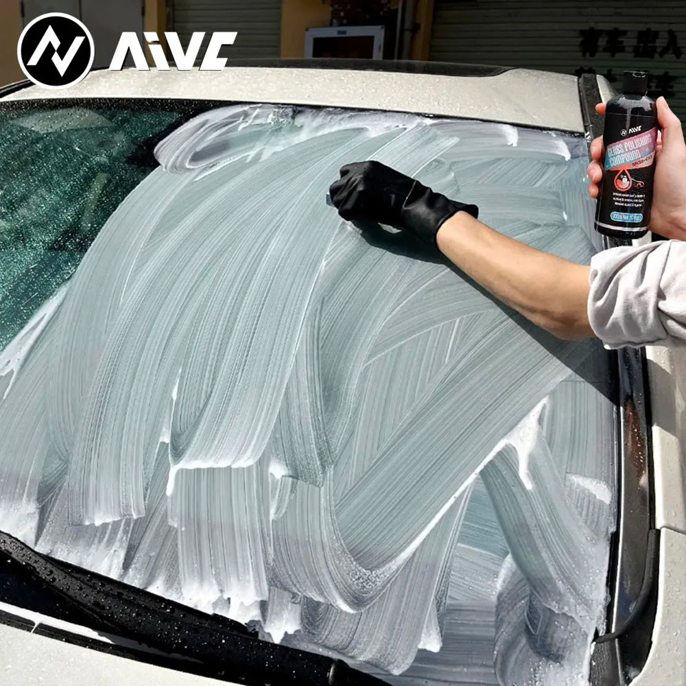 Car Glass Oil Film Remover Paste — Clear Vision Windshield Coating Cleaner
