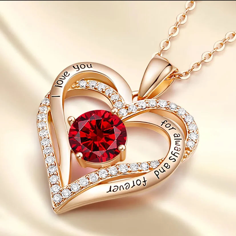 Rose Flower Pendant Necklace - Fashion Jewelry Gift for Anniversary, Birthday, Mother’s Day & Special Occasions