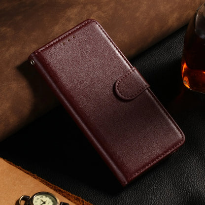 Leather Flip Wallet Case with Stand – Protective Cover for iPhone 15, 14, 13, 12 Mini, 11 Pro Max, X, XR, XS Max, 7, 8, 6, 6s Plus, 5, 5s, SE 2020