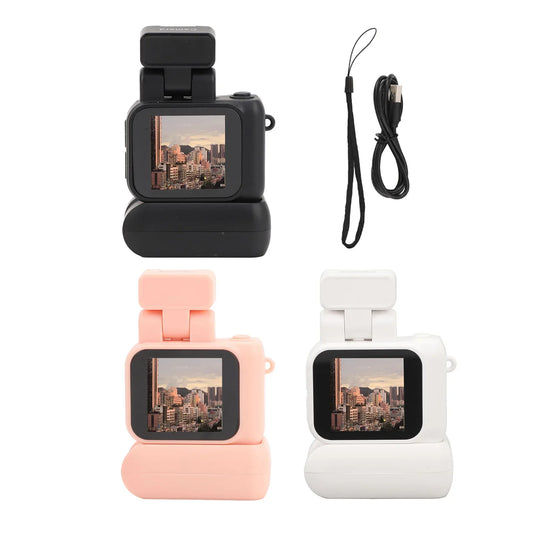 Mini 1080P HD DV Camera with 1.44" Screen – Thumb Camcorder Video Recorder with Flashlight