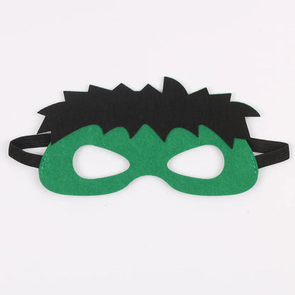 Halloween Superhero Masks — Christmas & Birthday Party Dress-Up Cosplay Mask for Kids, Children’s Favor & Mystery Gift