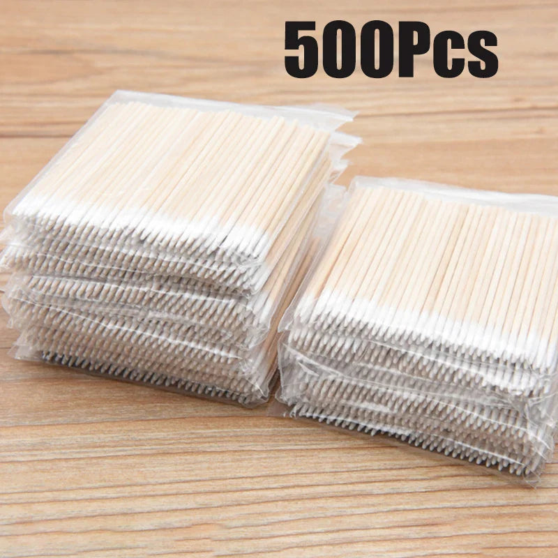 100–1000PCS Lint-Free Cotton Pads – Professional Nail Wipes for Gel Polish Removal & Nail Art Cleaning