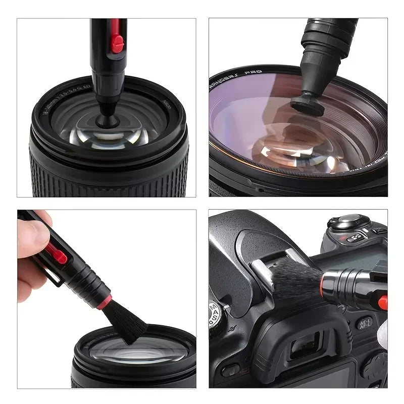 SLR Digital & Mirrorless Camera Cleaning Kit — Includes Air Blower, Lens Cloth for Canon, Nikon, Laptop, Keyboard