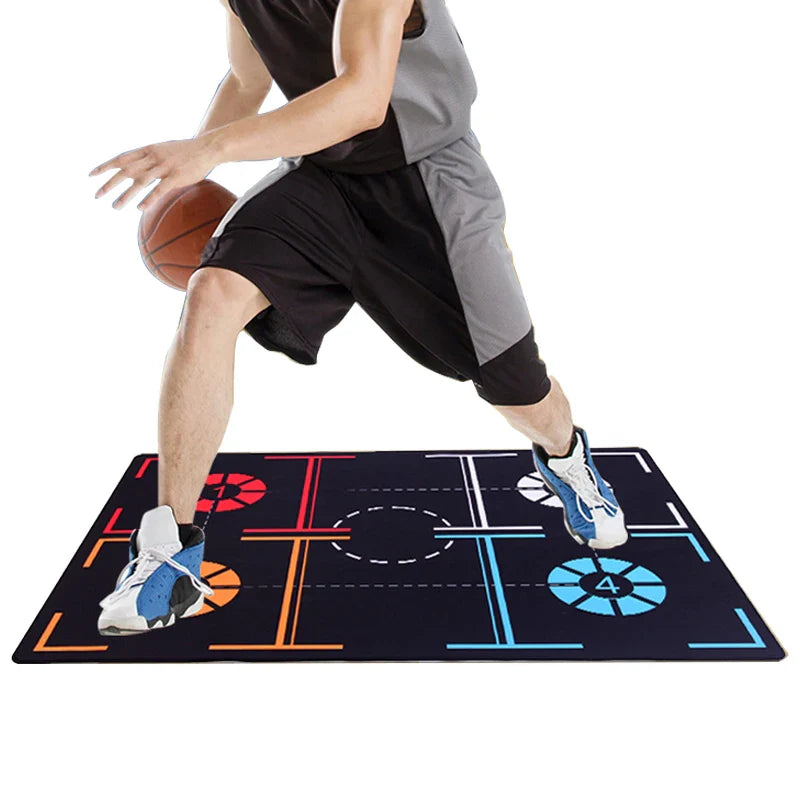 Basketball Training Mat – Non-Slip, Soundproof Indoor Ball Control & Dribbling Drill Mat for Kids & Teens