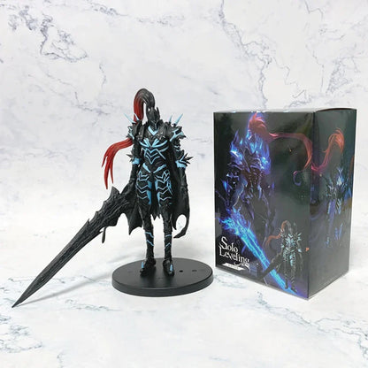 21cm Solo Leveling Sung Jinwoo Action Figure – Knightmaster Yeglit PVC Collectible Toy