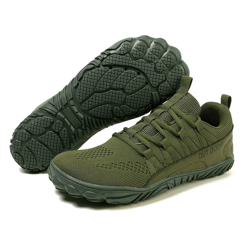 New Plus Size Hiking Shoes – Wide Palm Outdoor Sports & Barefoot Casual Shoes for Couples, Indoor Yoga & Fitness