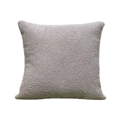 Plush Decorative Throw Pillow Cover 45x45cm – Soft Sofa Cushion Case for Living Room Home Décor Pillowcase
