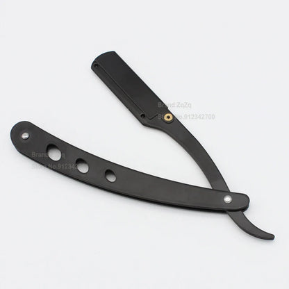 ZqZq 10 Shaving Blades – Straight Edge Razor for Haircut, Beard, Eyebrow Shaving & Manual Depilation