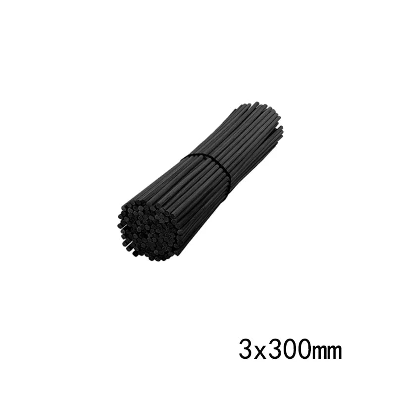 5-100PCS Reed Diffuser Replacement Sticks – 2-3.5mm Extra Thick Rattan for DIY Handmade Home Decor & Aromatherapy
