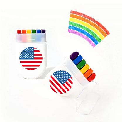2/3pcs Rainbow Crayon Paint Set | Colorful Birthday Party Accessories & Family Costume Gift