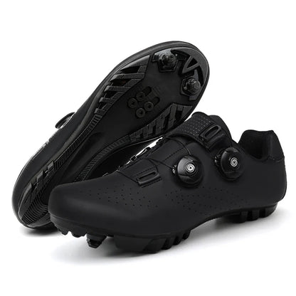 Men’s MTB Cycling Shoes — Flat Road & Trail Bike Sneakers with SPD Pedal Compatibility