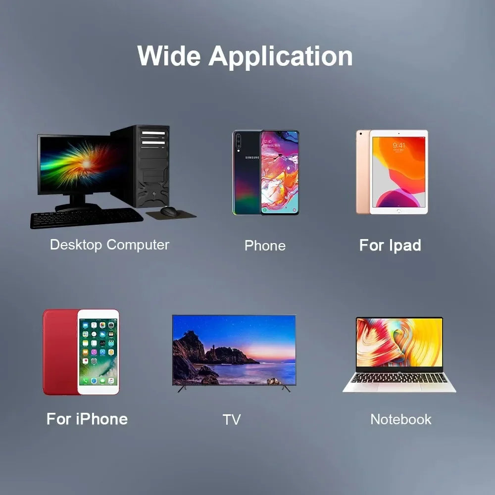 Bluetooth Keyboard for iPad & Tablets – Compatible with iPad 7–10th Gen, iPad Pro/Air/Mini, Samsung & Xiaomi