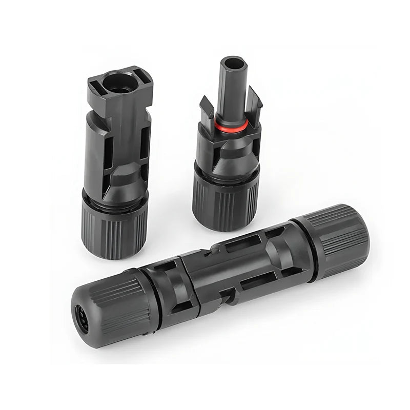 Solar PV Connector Kit - 1000V DC 30A Waterproof Plug Connectors for MC4 Cable Wiring