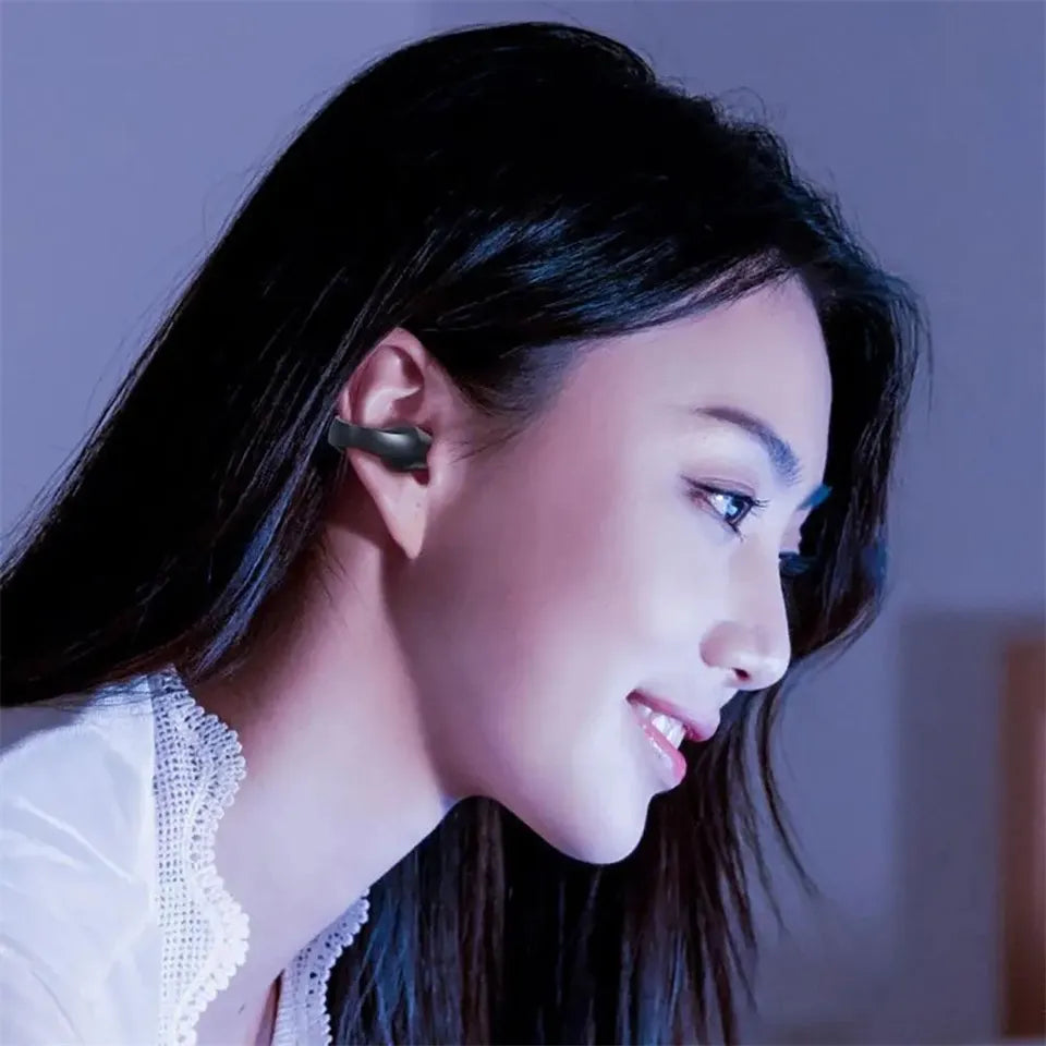 Original WWJBL Bone Conduction Bluetooth Earphones - Wireless Sports Headphones with Mic for Android & iPhone