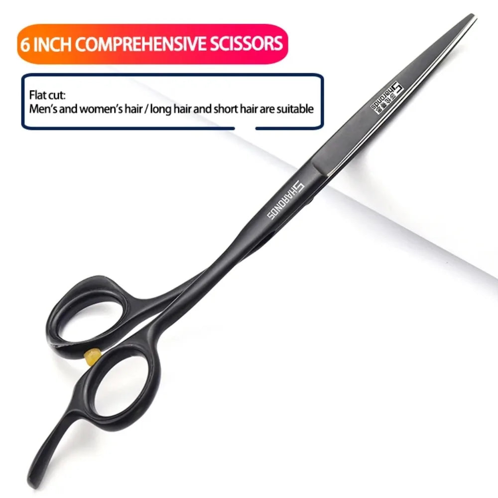 SHARONDS Professional Hairdressing Scissors – 440C Japanese Steel Barber Shears for Salon & Home Use