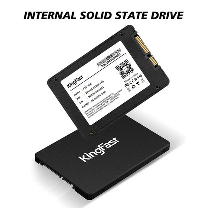 KingFast 2.5" SATA 3 SSD – 120GB, 128GB, 240GB, 256GB, 480GB, 512GB, 1TB Internal Solid State Drive for Laptop & Desktop PC   2/2