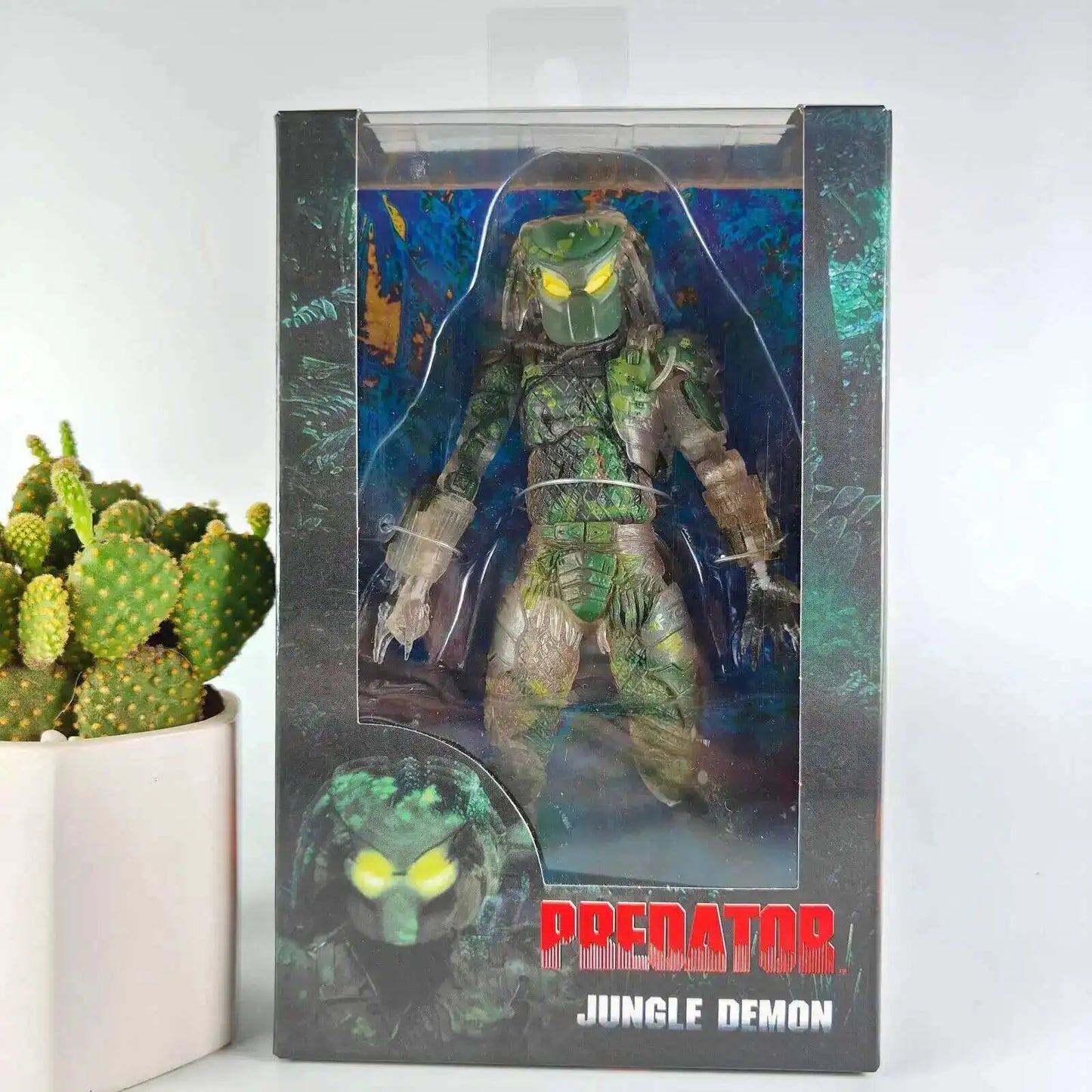 NECA Shaman Ahab Ultimate Scout Warrior Action Figure – Lost Battle Feral Jungle Hunter Predator Collector Toy