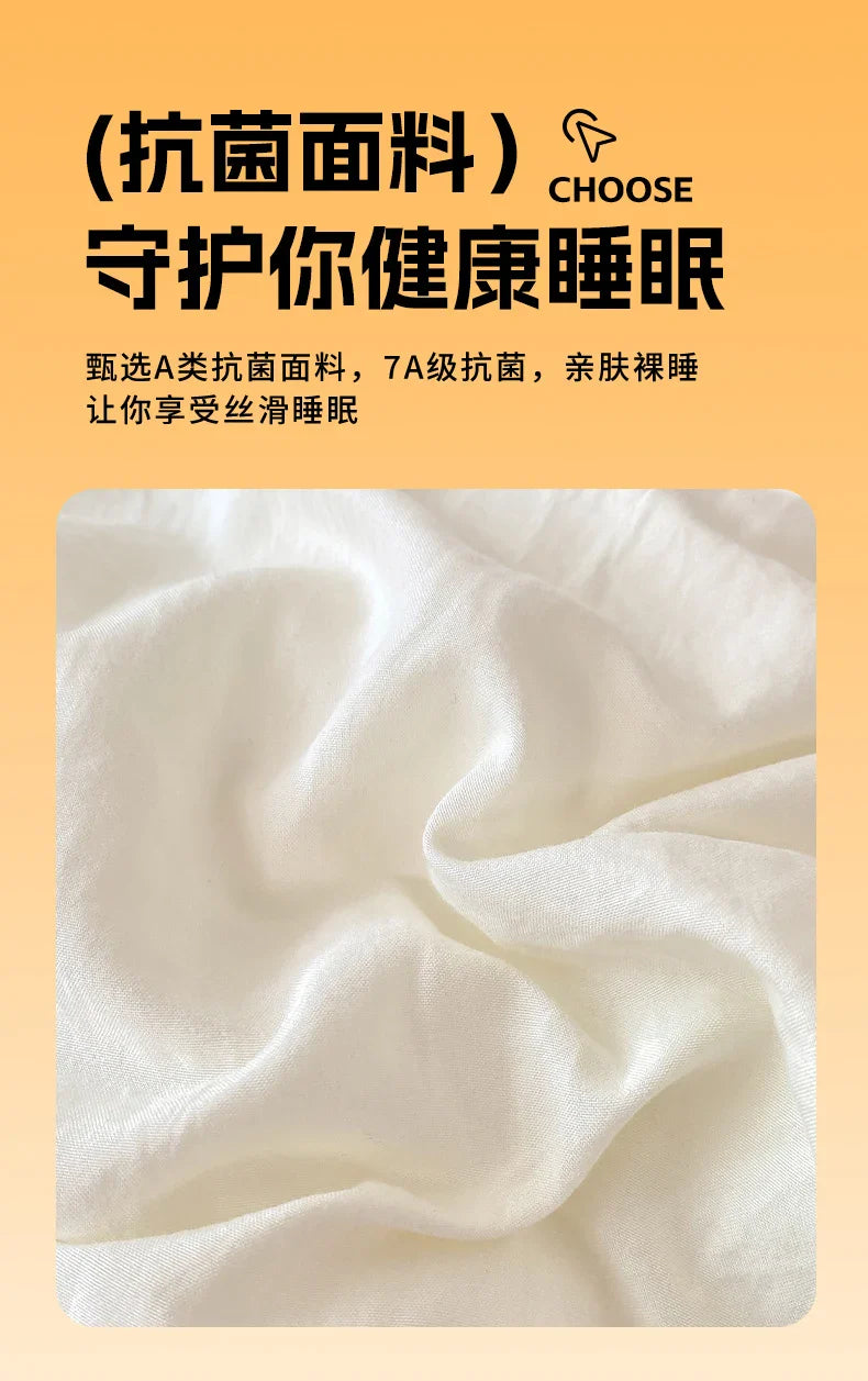 Soybean Fiber Cotton Quilt – All-Season Universal Winter, Spring & Autumn Comfort, Thickened & Warm Quilt Core