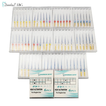 Dental SX-F3 Blue Nitinol Rotary Files – Endodontic Root Canal Engine Tool for Dentistry