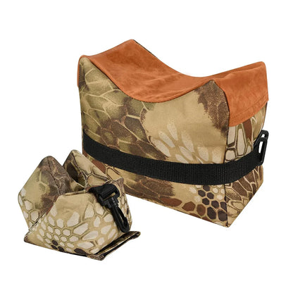 Outdoor Tactical Rifle Rest Sandbag Stand Bag – Hunting Shooting Bench Support Gun Holder for Target Sports (Unfilled)