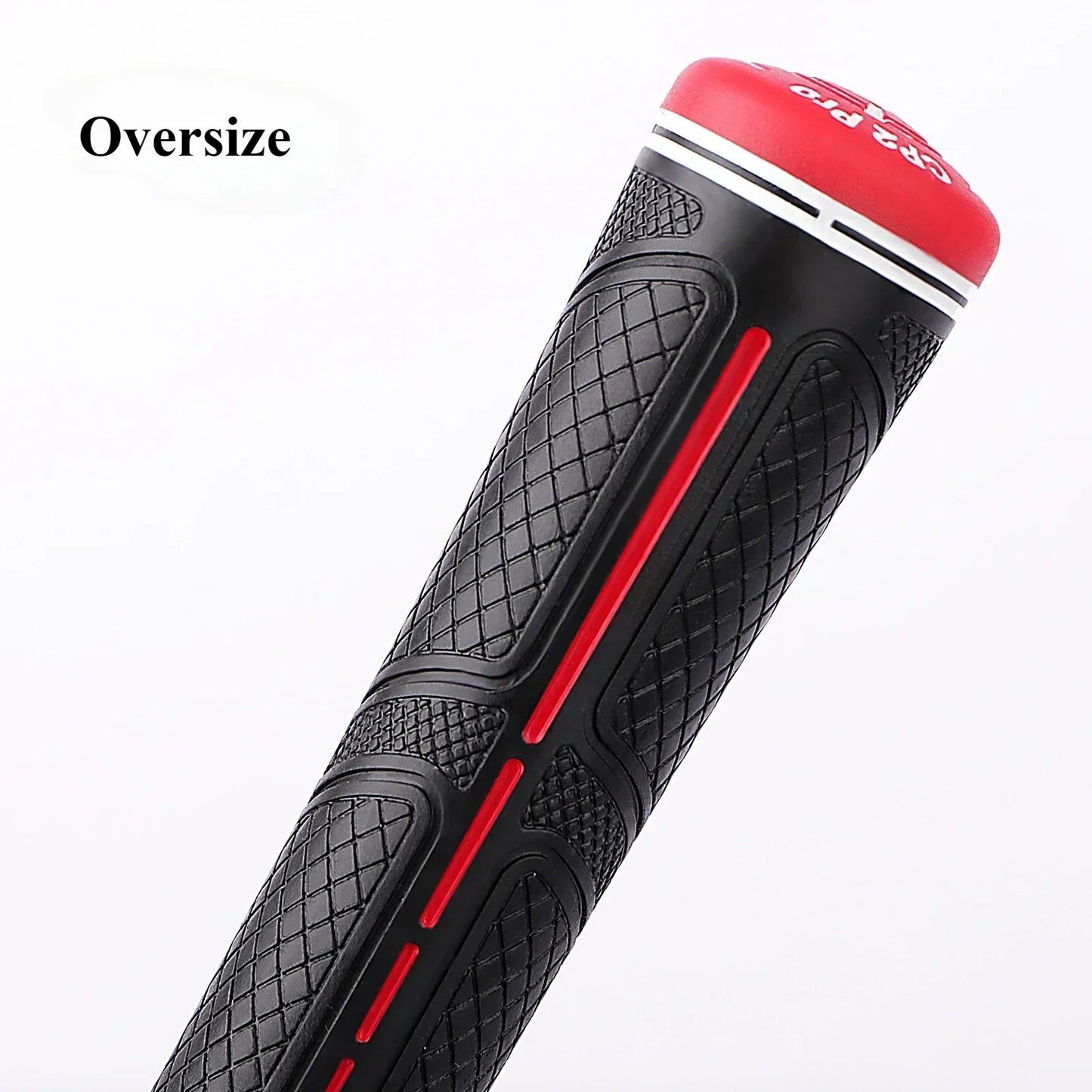 Golf Grip – Black Rubber Non-Slip, Available in Standard, Midsize, and Oversize Sizes