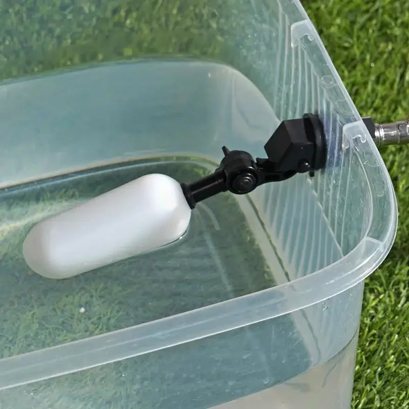 DN15/DN20 Automatic Float Valve - Adjustable Water Tank Level Control with Plastic Float Ball