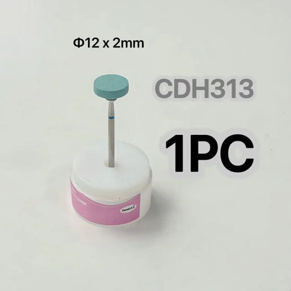 Diamond Polishing Stone Grinder - 2.35mm Shank Coarse Grit Polishing Head for Precision Finishing