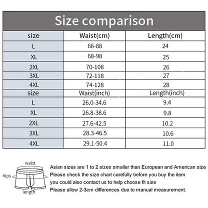 Men’s 10-Pack Ice Silk Boxers – Ultra-Thin Seamless Breathable Summer Underwear Shorts Set