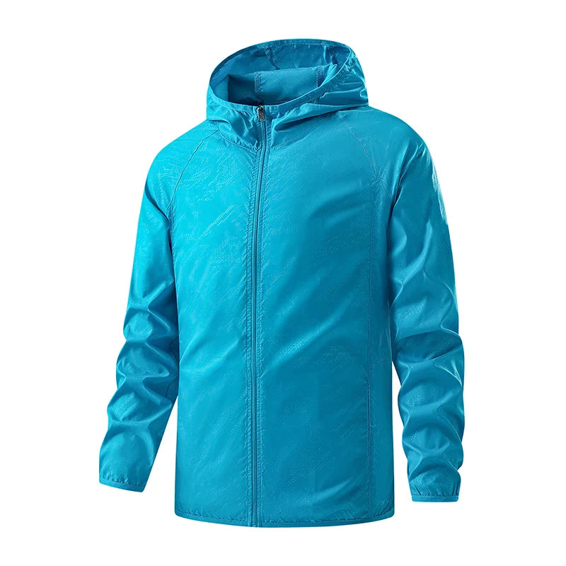 LNGXO Waterproof Hiking Jackets – Sun Protection, Windbreaker, Camping & Climbing Rain Coat, Unisex Portable Outdoor Wear