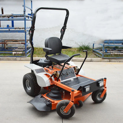 Customized 4-Stroke Remote Control All-Terrain Lawn Mower, Multifunctional Tracked Grass Cutting Machine