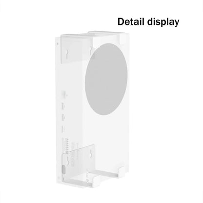 Wall Mount Holder for Xbox Series S — Metal Vertical Bracket for Wall or Under Desk, Console Game Accessories