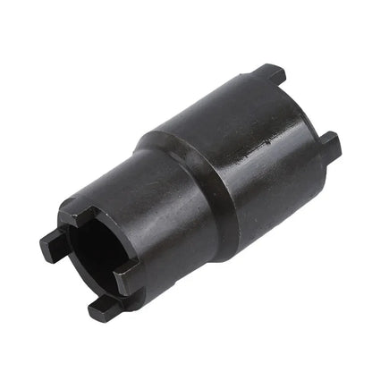 Motorcycle Nut Removal Tool – Black Double-Headed Clutch Lock Nut Wrench for Motorcycle Repair