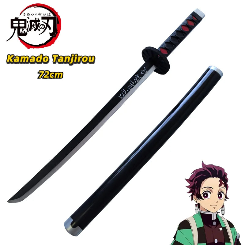 Demon Slayer Katana - 72cm Anime Cosplay Sword | Tomioka Giyuu & Tanjirou Replica