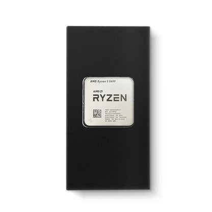 AMD Ryzen 5 5600 CPU Processor - 6-Core, 12-Thread, 3.5GHz, 32MB L3 Cache, 7NM, Socket AM4 (No Fan)